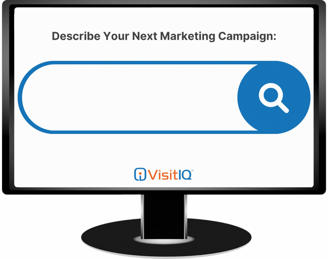 VisitIQ AI Video - Conversational Query Homepage